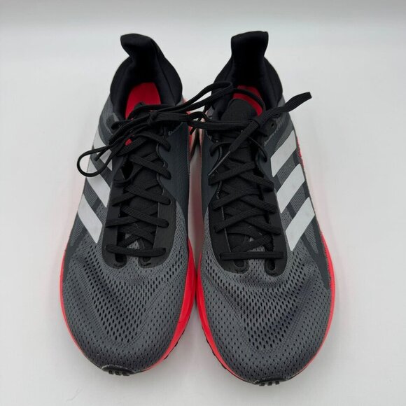 Adidas Solar Glide 3 ST Gray Signal Pink Womens Running Shoes FV7252 Size 9.5 - Picture 4 of 9